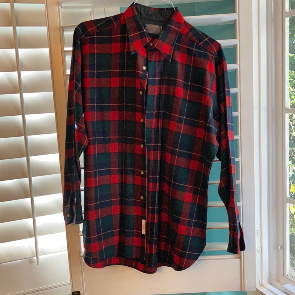 Pendleton button down-hole shown in photos